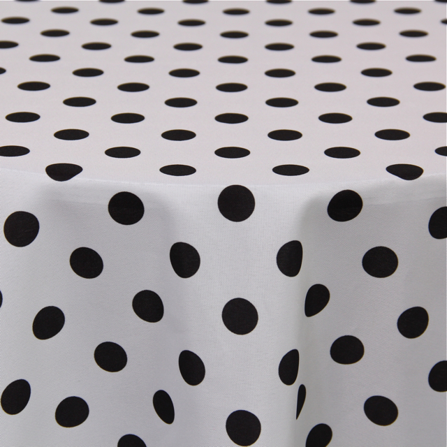 PRINTS - BLACK POLKA DOT